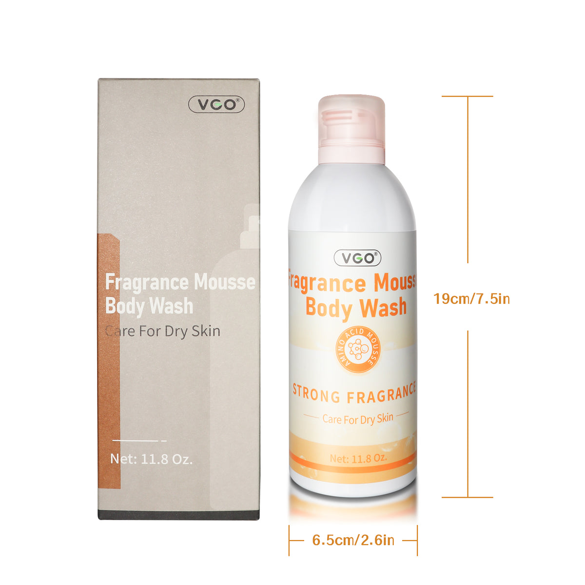 Fragrance Mousse Body Wash