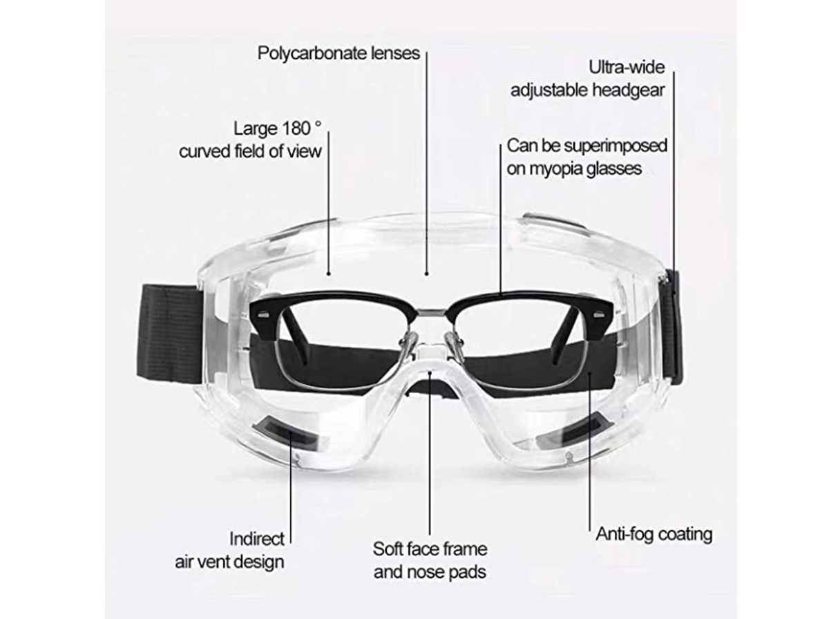Genesis S2021 Oversize Safety Goggles