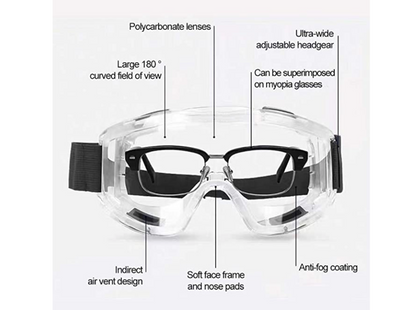 Genesis S2021 Oversize Safety Goggles