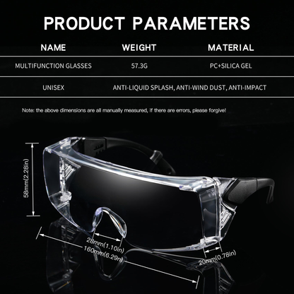 Genesis S2029 Clear Safety Goggles