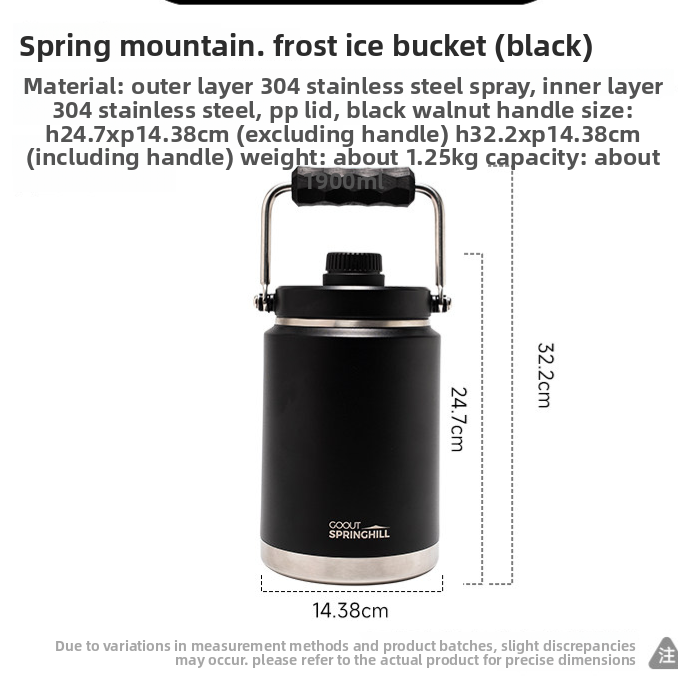 Portable Ice Bucket for Outdoor Camping