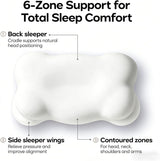 Ergonomic Memory Foam Butterfly Pillow