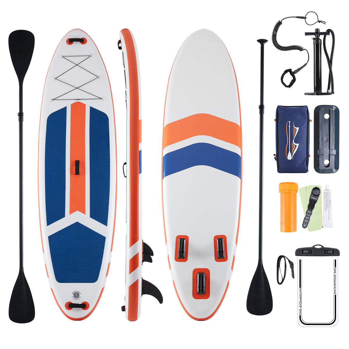 10FT Inflatable Stand Up Paddle Board with Accessories