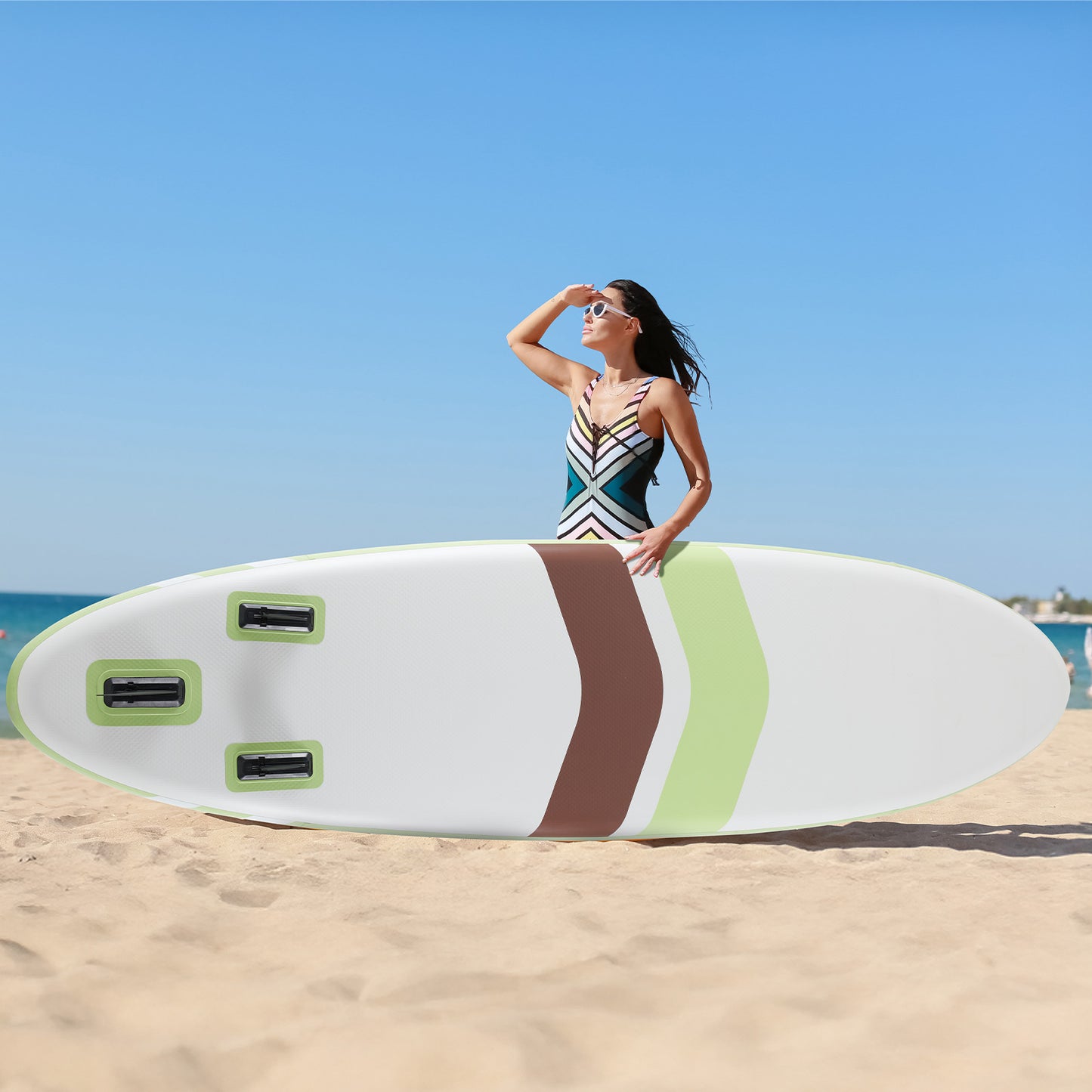 10FT Inflatable Stand Up Paddle Board with Accessories