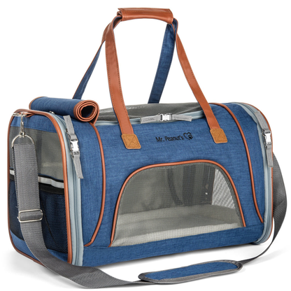 Mr. Peanut's Gold Series Big Apple Expandable Pet Carrier