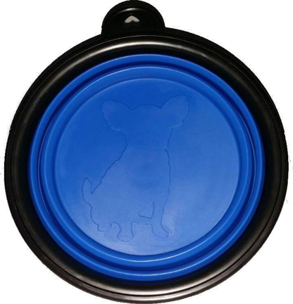 Mr. Peanut's Collapsible Silicone Travel Pet Bowls