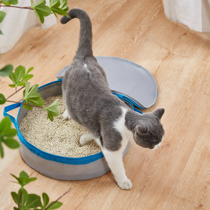 Mr. Peanut's PortaPotty Travel Litter Box for Cats