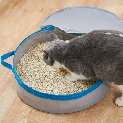 Mr. Peanut's PortaPotty Travel Litter Box for Cats