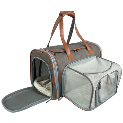 Mr. Peanut's Gold Series Standard Expandable Pet Carrier