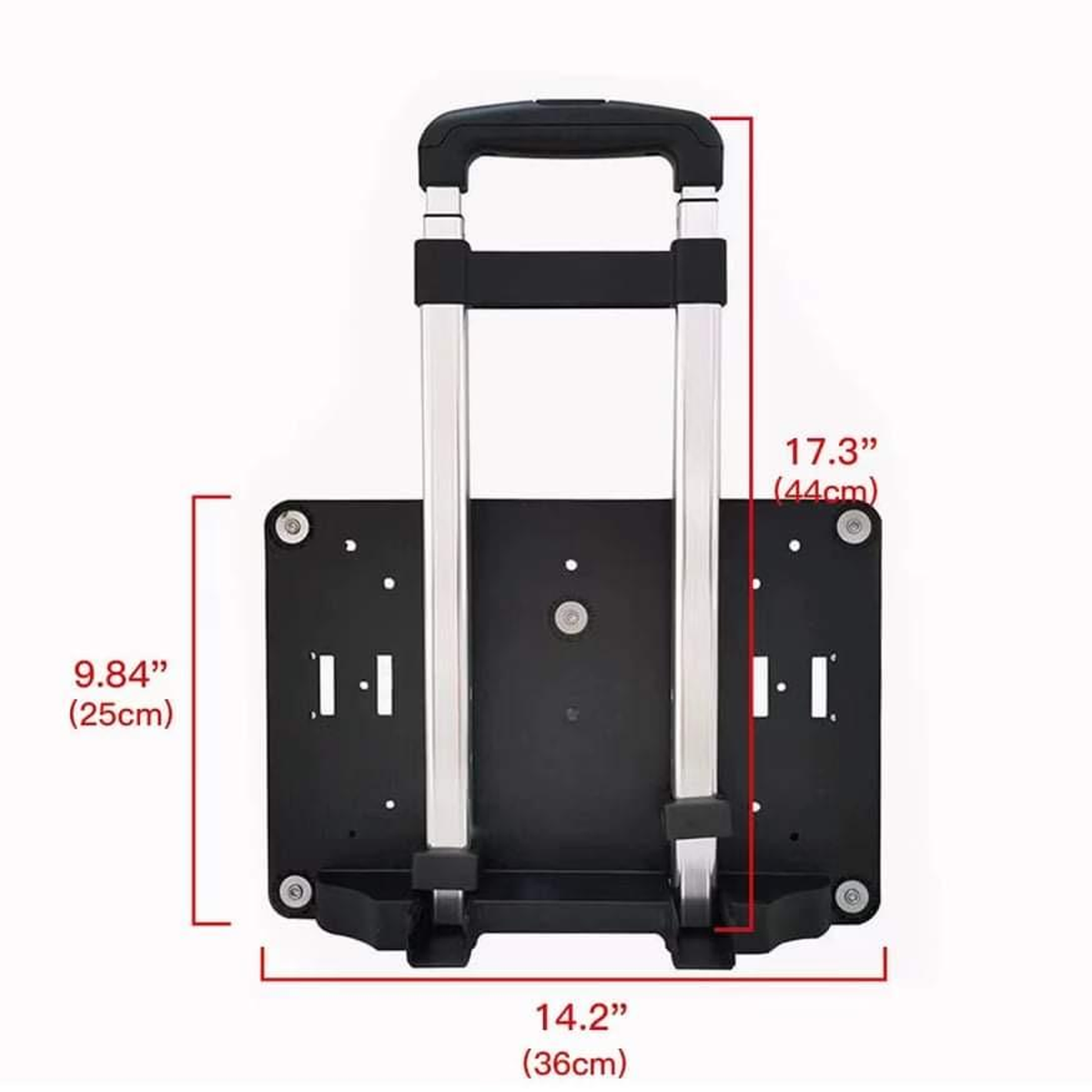 Mr. Peanut's Spinner Wheelbase Luggage Cart for Pet Carriers