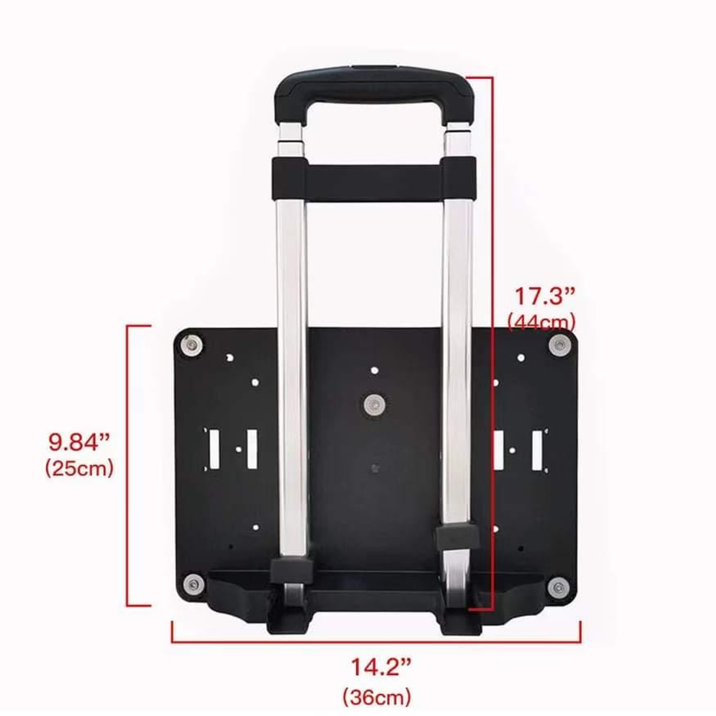 Mr. Peanut's Spinner Wheelbase Luggage Cart for Pet Carriers