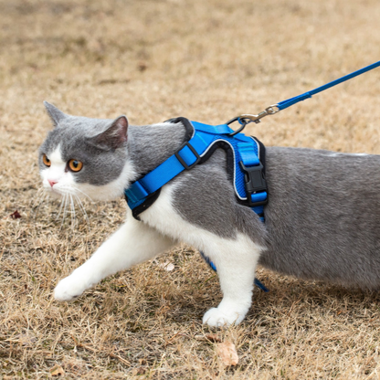 Mr. Peanut's PurrTrek Reflective Cat Harness with Leash