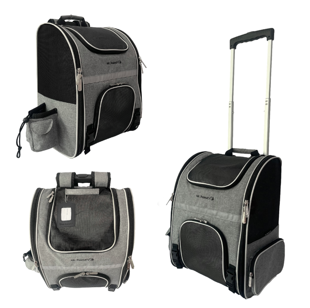 Mr. Peanut's Malibu Series Backpack Pet Carrier Stroller