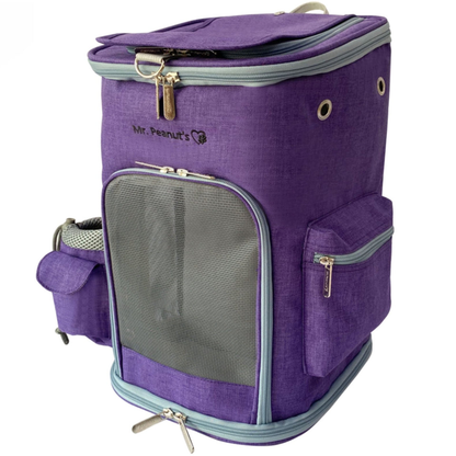Mr. Peanut's Vancouver Series Backpack Pet Carrier for Cats & Dogs