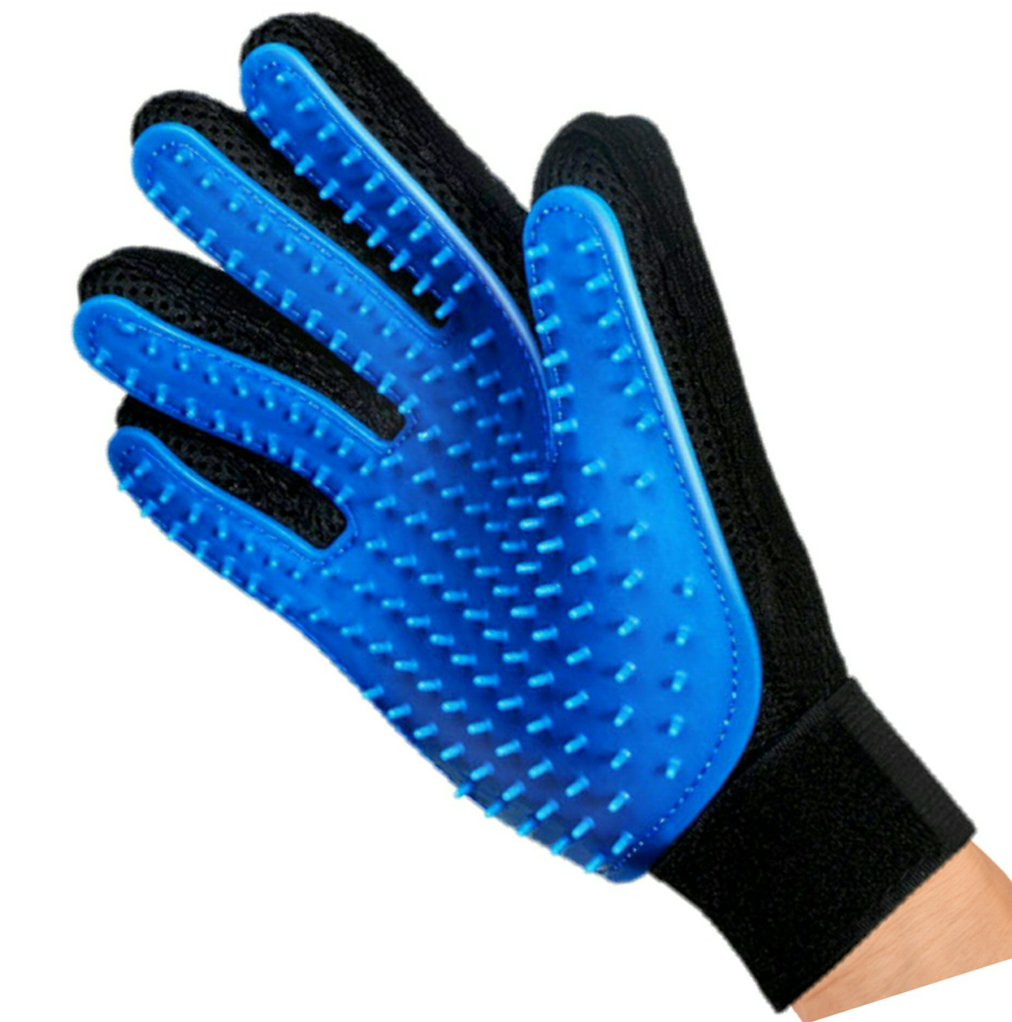 Mr. Peanut's Pet Grooming Gloves with 259 Silicone Pins