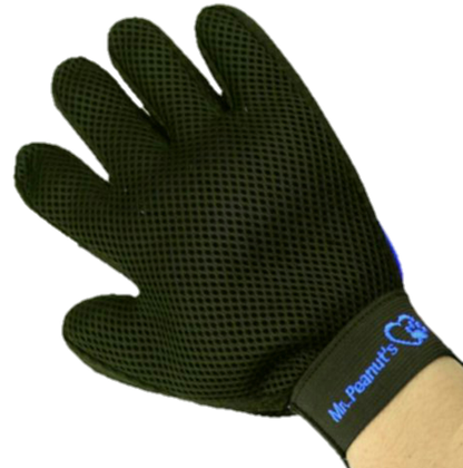 Mr. Peanut's Pet Grooming Gloves with 259 Silicone Pins