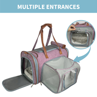 Mr. Peanut's Gold Series Mini Expandable Pet Carrier