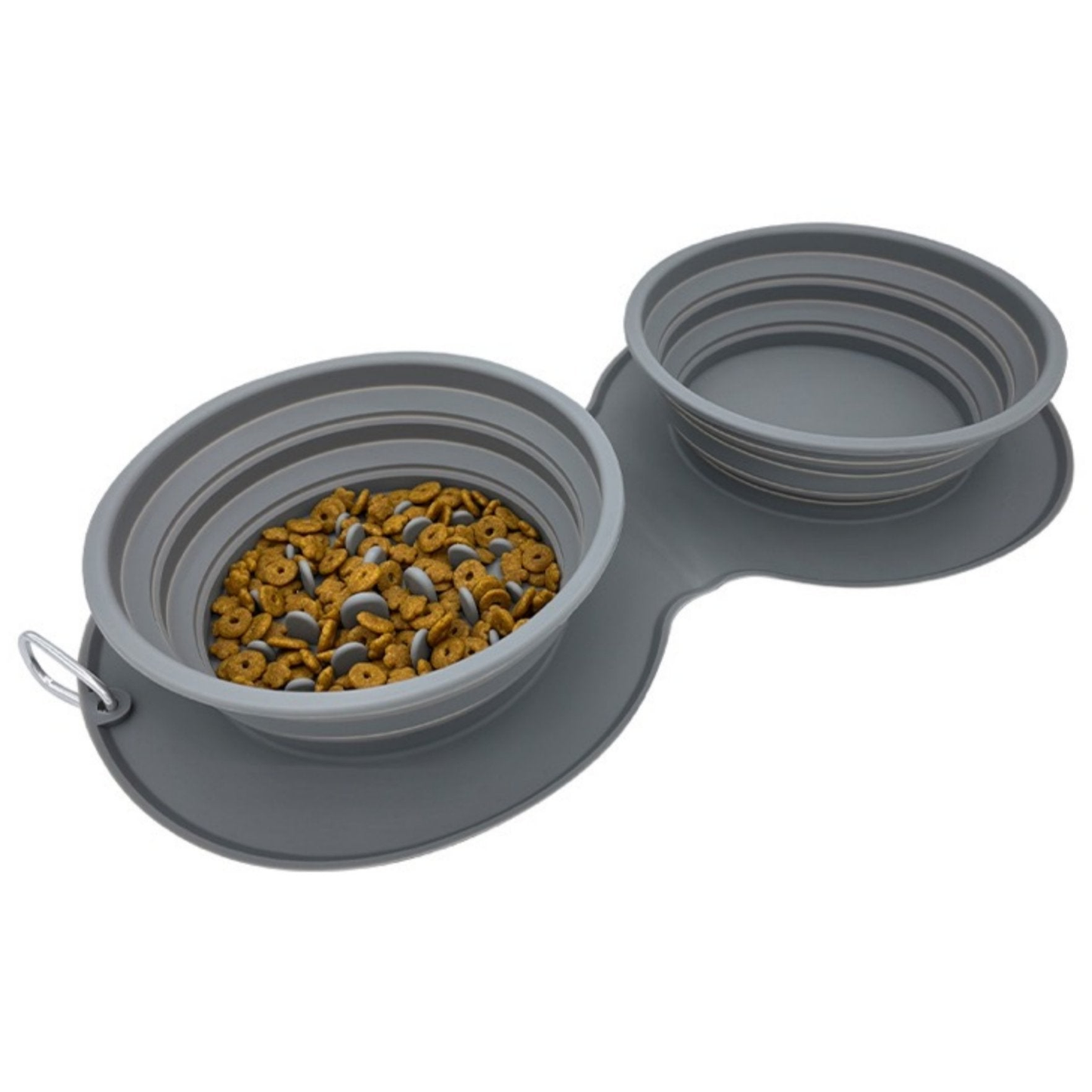 Mr. Peanut's Pet Traveler Fold Up Dual Feeder
