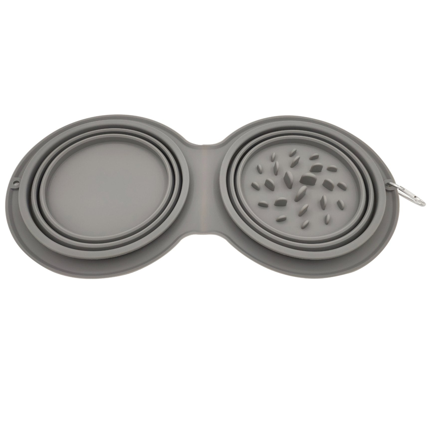 Mr. Peanut's Pet Traveler Fold Up Dual Feeder