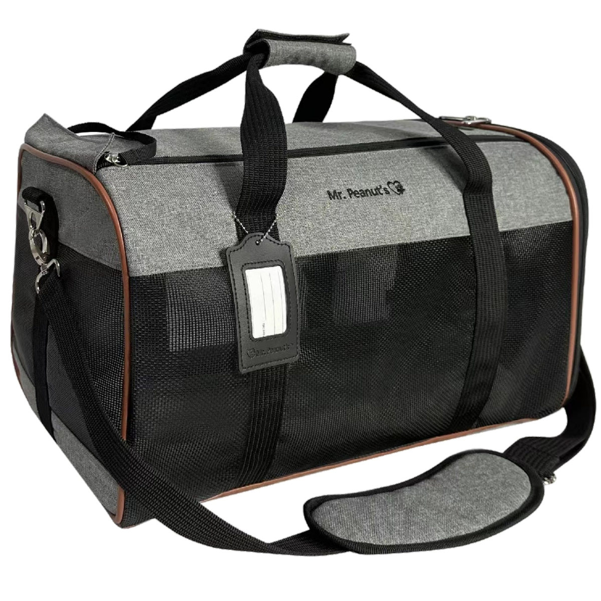 Mr. Peanut's Rhodium Series Mini Soft-Sided Pet Carrier