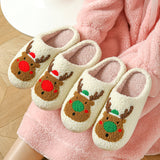Soft and warm plush slippers