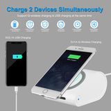 Wireless power bank side profile