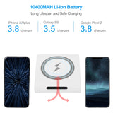 Wireless power bank back view