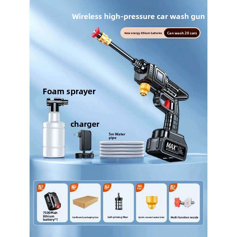 High-Pressure Car Washer with 5m and 10m Hose Options, image 5 of 10