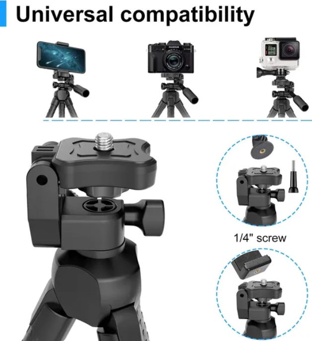 Flexible Phone Tripod with Remote Control