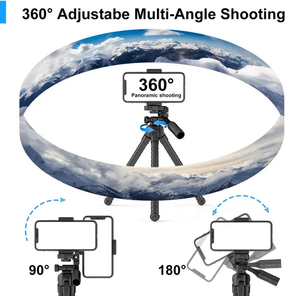 Flexible Phone Tripod with Remote Control