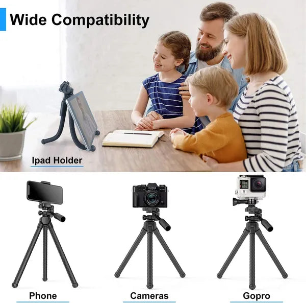 Flexible Phone Tripod with Remote Control