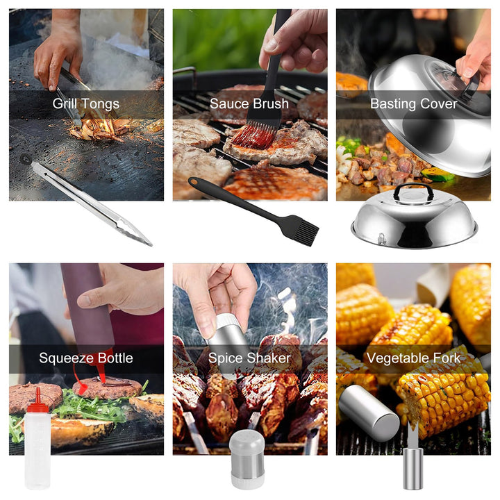 Griddle kit seasoning shakers
