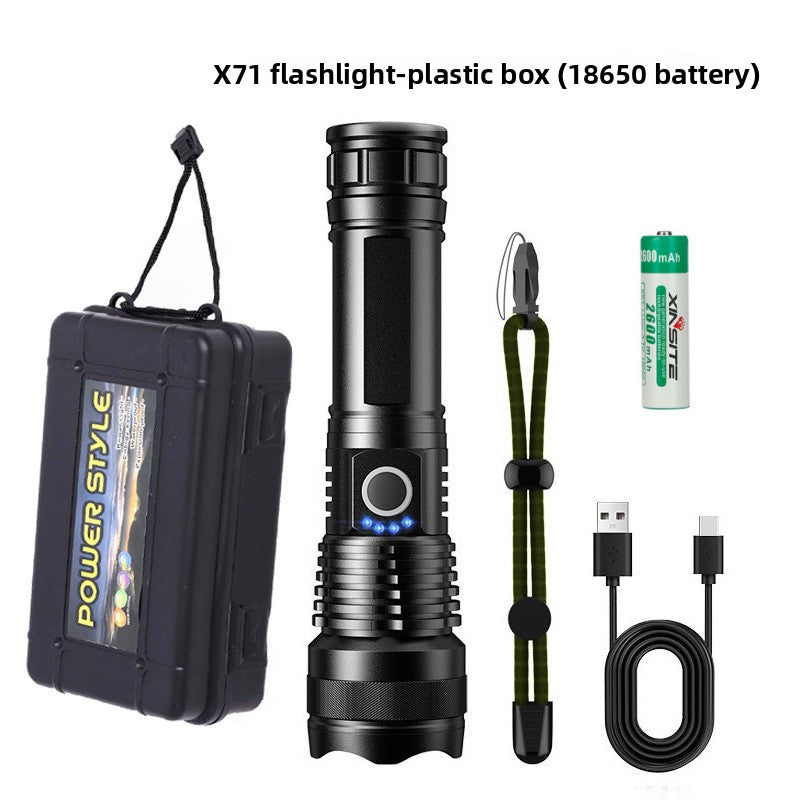 Multi-Functional Ultra-Long Battery Life Portable Emergency Flashlight
