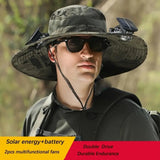 Solar cooling hat in khaki colorway