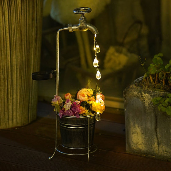 Solar Iron Water Drop Outdoor Light Outdoor & Pond Lighting product image 3