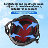 Rainproof Electric Bike Helmet with Sun Visor
