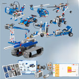 Remote-Controlled Tank Box Building Toy