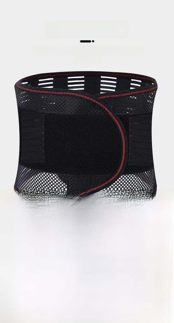 All-season breathable lumbar support belt (black mesh) Health & Wellness product image 5