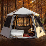 Hexagonal Inflatable Camping Tent
