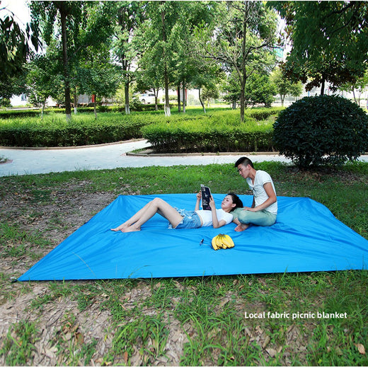 Square Sunshade Canopy with Waterproof Mat