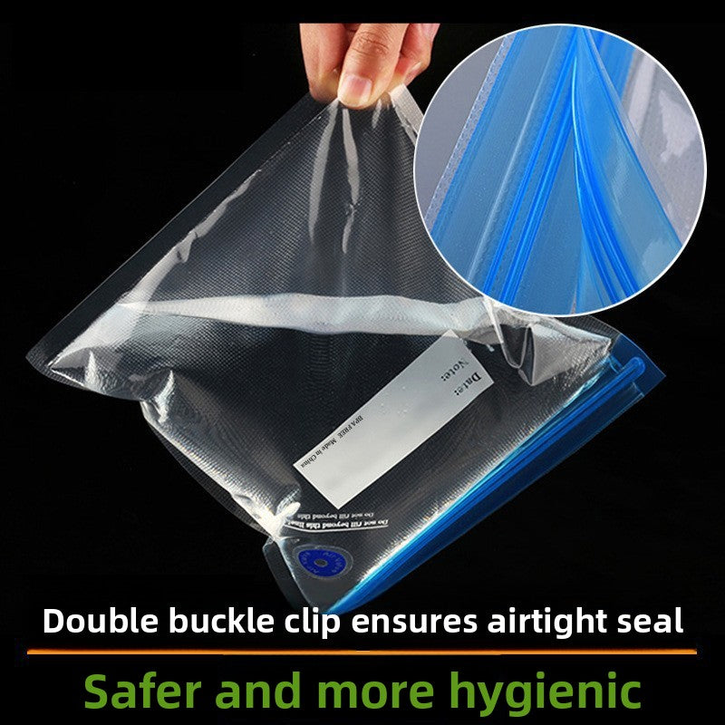 Vacuum food preservation bag