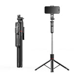 Retractable Bluetooth Selfie Stick Tripod with Anti-Shake