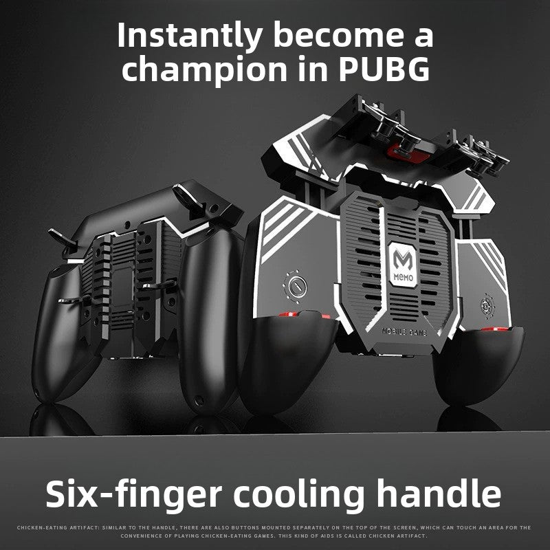 Mimo AK77 Six-Finger Gaming Controller with Cooling Fan