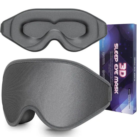 3D Contoured Memory Foam Sleep Eye Mask
