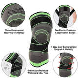 Adjustable Knee Support Wrap Compression Brace for Sports