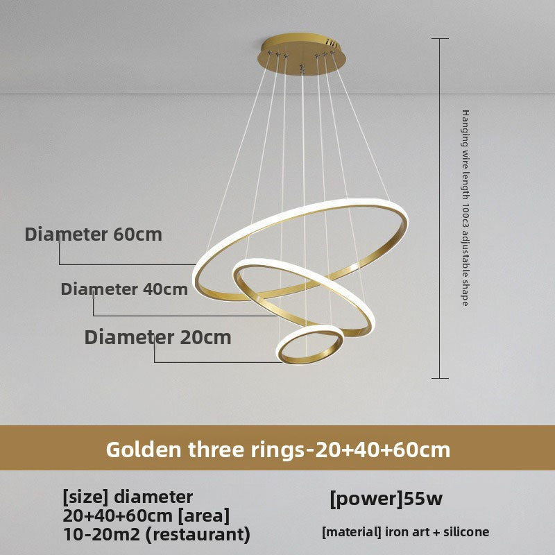 Modern LED Chandelier for Living Room