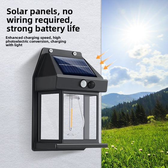 Solar Powered Outdoor Wall Lamp Garden & Outdoor product image 3