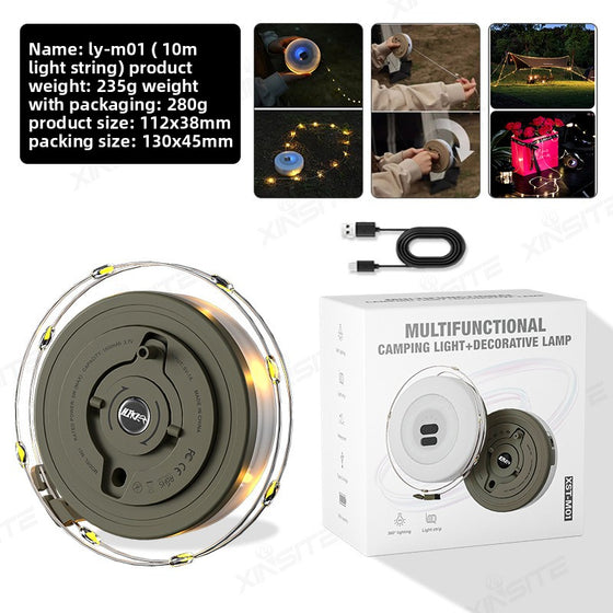 Portable LED Camping Light with Light Strip Outdoor Lighting & Tools product image 6