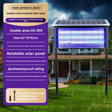 Outdoor mosquito control lights in the community