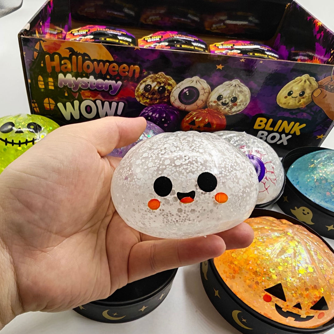 Halloween Ghost Squeeze Stress Relief Toy